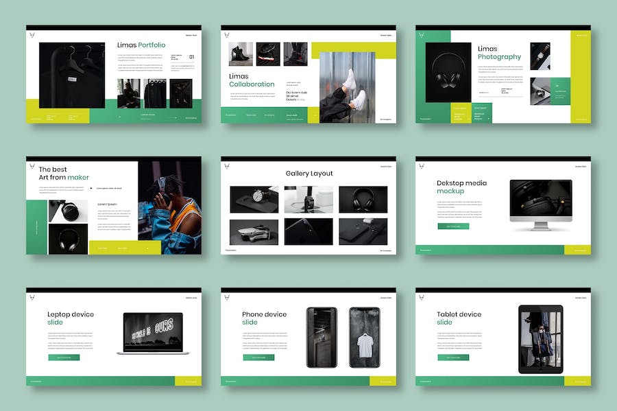 商业品牌创意发展Keynote模板 - 顶尖PPT