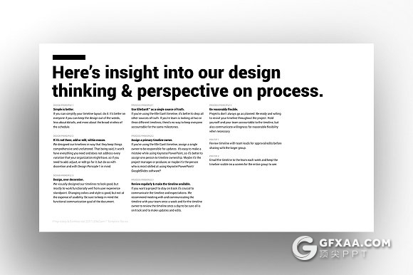 公司组织结构图季度报告时间轴PPT+keynote模板 - 顶尖PPT