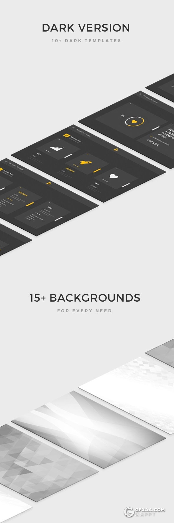 199页白底蓝色商务风格PPT模板 - 顶尖PPT