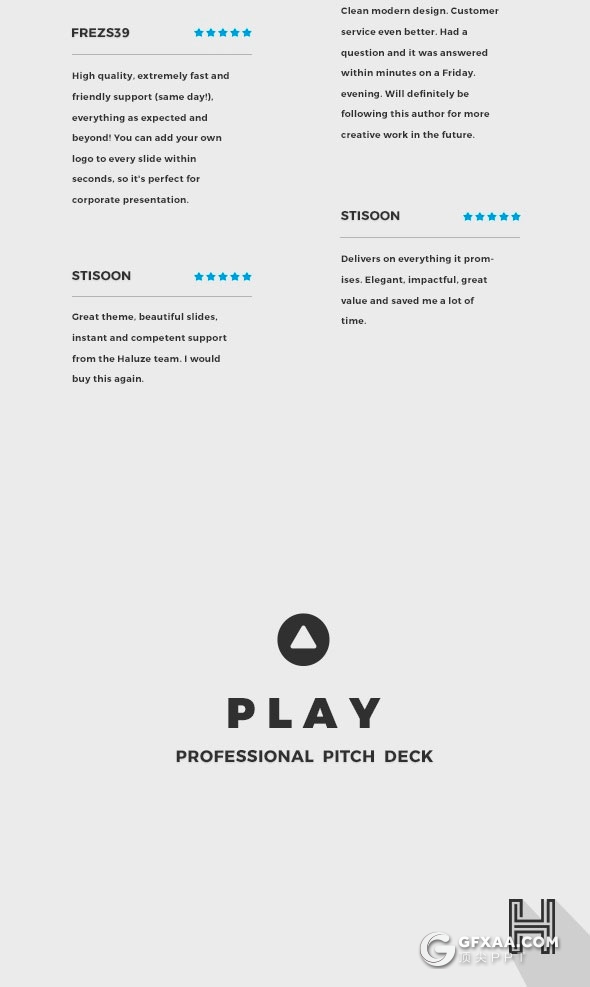 199页白底蓝色商务风格PPT模板 - 顶尖PPT