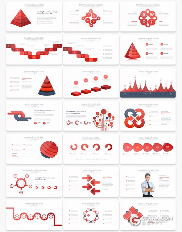 60页精致设计商务多用途PPT模板10种配色主题 - 顶尖PPT