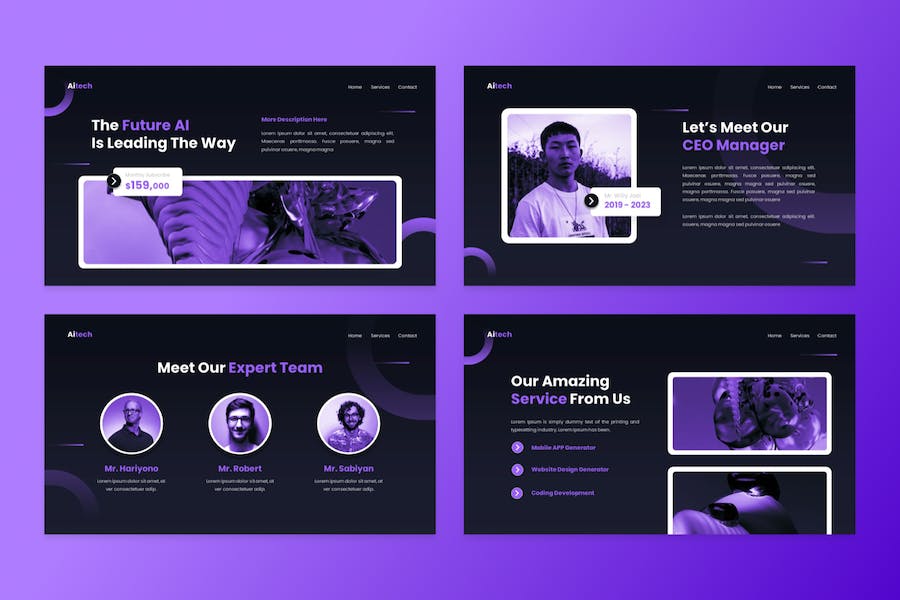 IT科技互联网产品展示Keynote模板 - 顶尖PPT