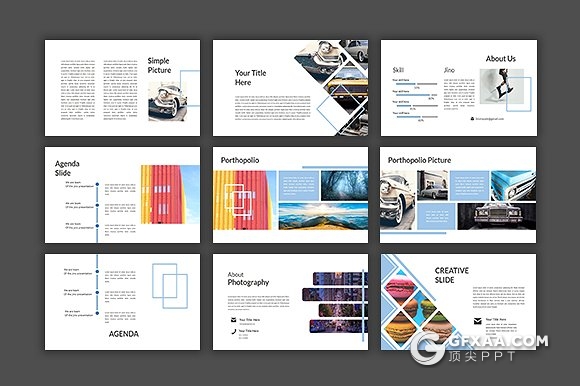36页移动设备市场调研分析统计PPT模板 - 顶尖PPT