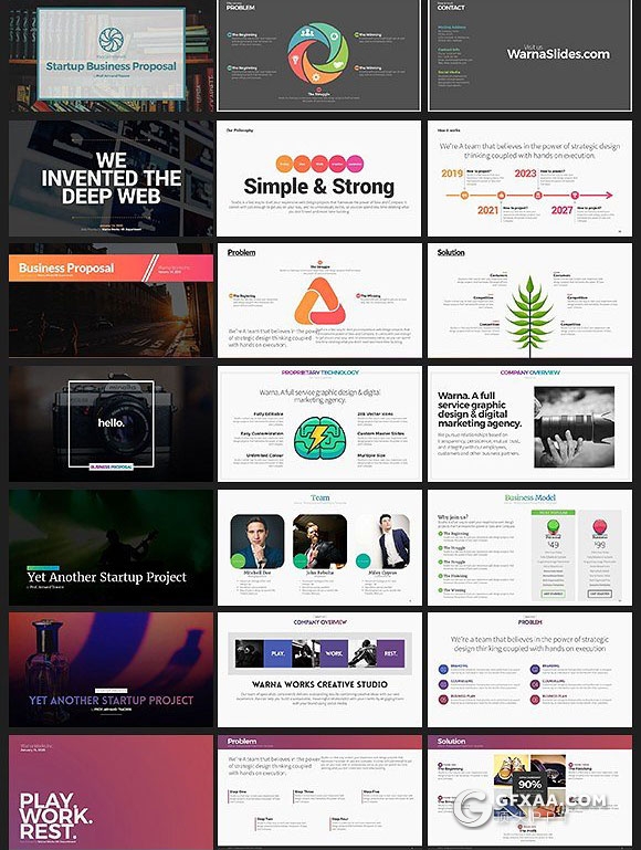 2000多页100多个PPTX文件不同行业PPT模板大合集 - 顶尖PPT