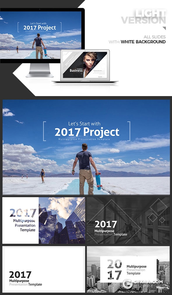 240页欧美高逼格PPT模板31种配色主题 - 顶尖PPT