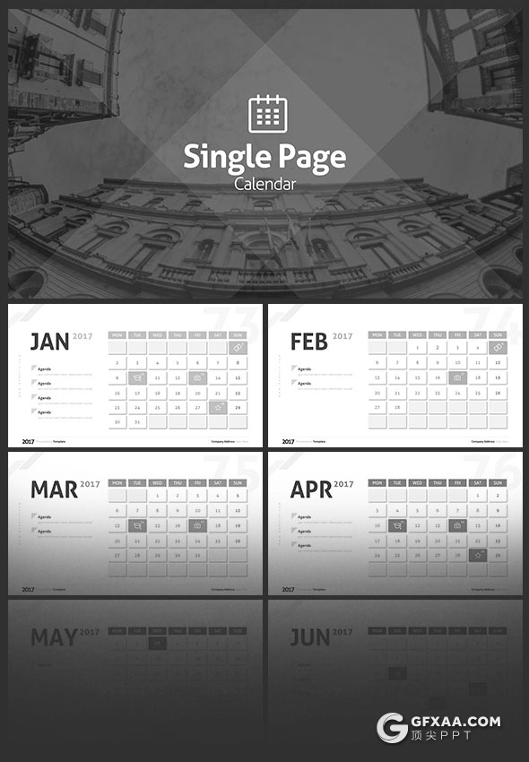 240页欧美高逼格PPT模板31种配色主题 - 顶尖PPT