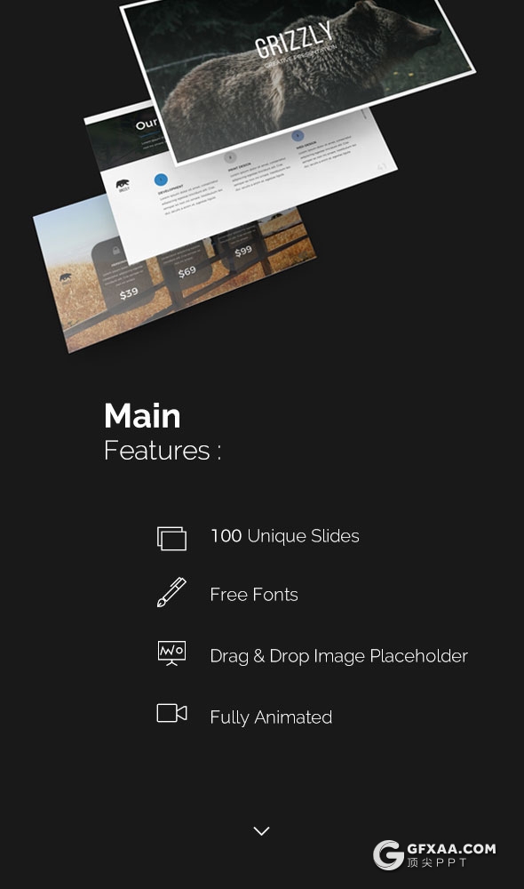 100页极简文艺风格多用途PPT模板 - 顶尖PPT