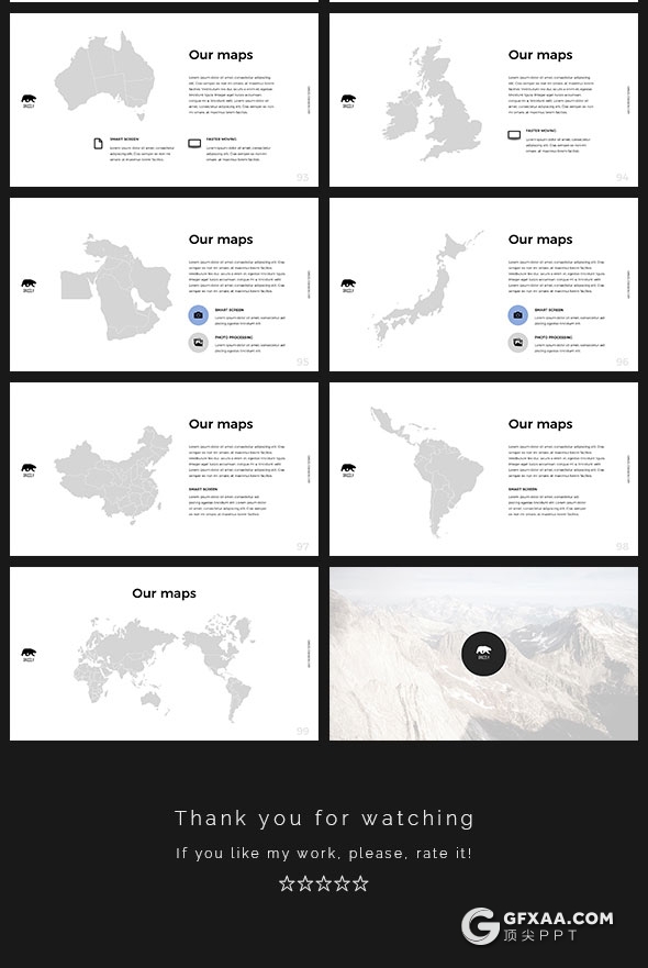 100页极简文艺风格多用途PPT模板 - 顶尖PPT