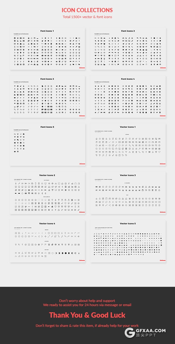 100页创意图形时尚杂志风格PPT模板 - 顶尖PPT