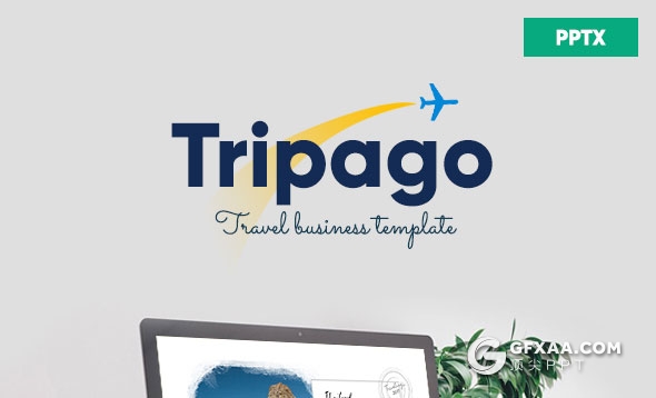 72页旅游业务介绍度假风景展示keynote模板 - 顶尖PPT