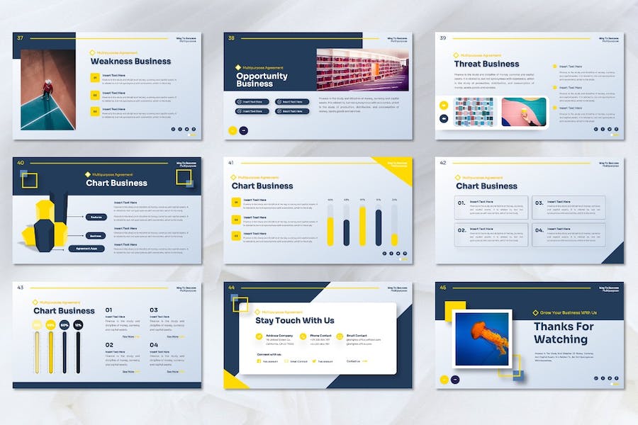 企业公司年度总结汇报Keynote模板 - 顶尖PPT