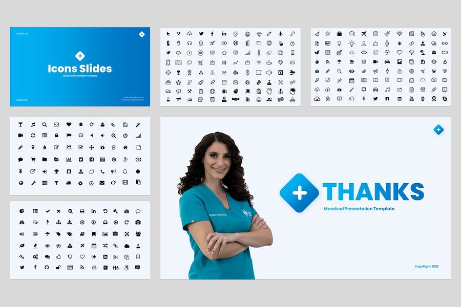 医疗机构诊疗健康服务推介专业展示方案PPT模板 - 顶尖PPT