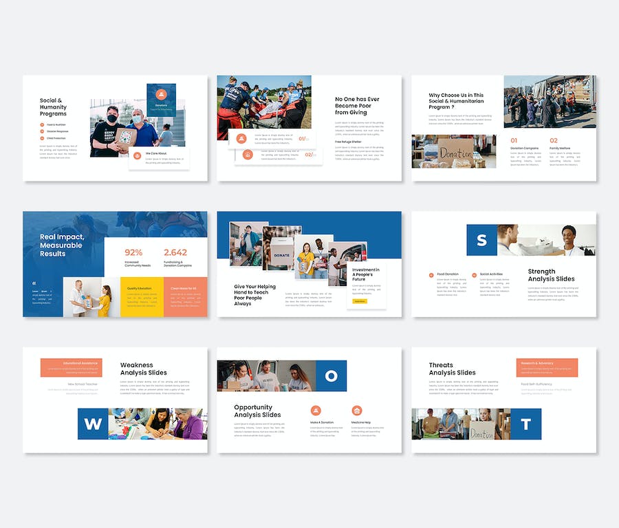 公益互助行业PPT模板 - 顶尖PPT