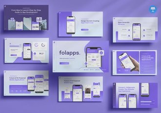 应用程序产品介绍展示keynote模板 - 顶尖PPT