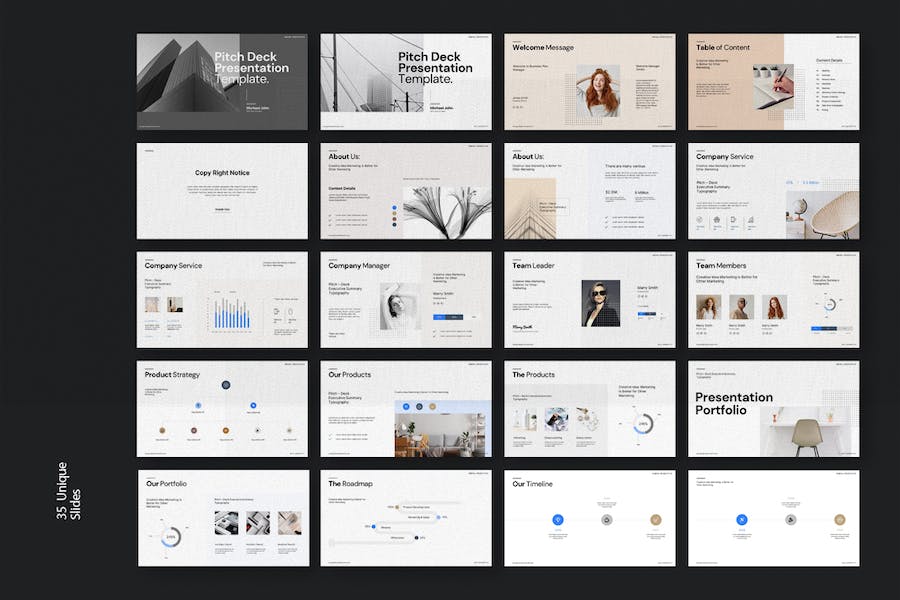 创业项目融资路演商业计划书PPT模板 - 顶尖PPT