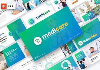 医疗保险保健医学相关PPT模板 - 顶尖PPT