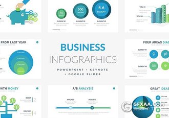 59页投资理财业务信息图表keynote模板 - 顶尖PPT