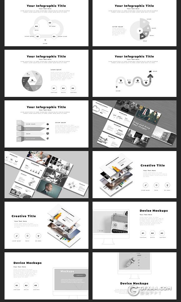 132页简约大气公司团队介绍图片展示PPT模板 - 顶尖PPT