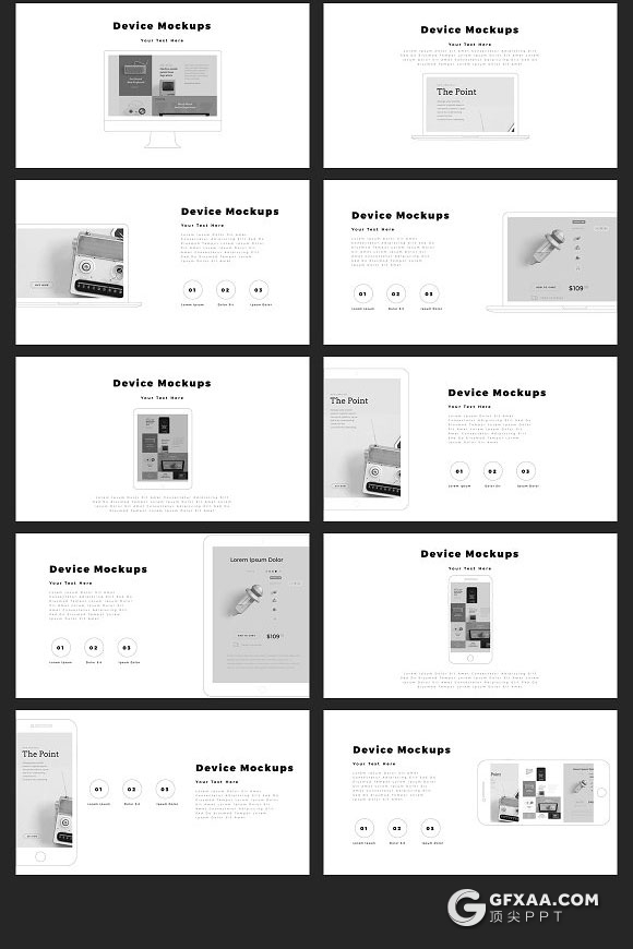 132页简约大气公司团队介绍图片展示PPT模板 - 顶尖PPT