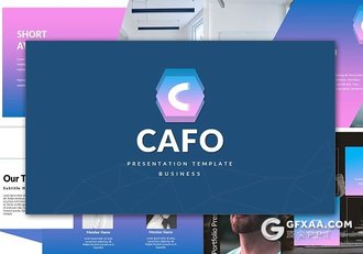 40页简约文艺渐变配色多用途keynote模板 - 顶尖PPT