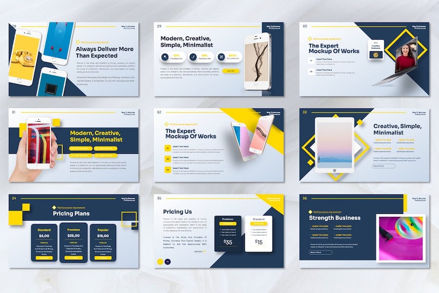 企业公司年度总结汇报Keynote模板 - 顶尖PPT