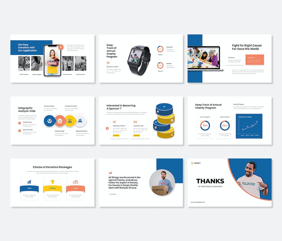 公益互助行业PPT模板 - 顶尖PPT