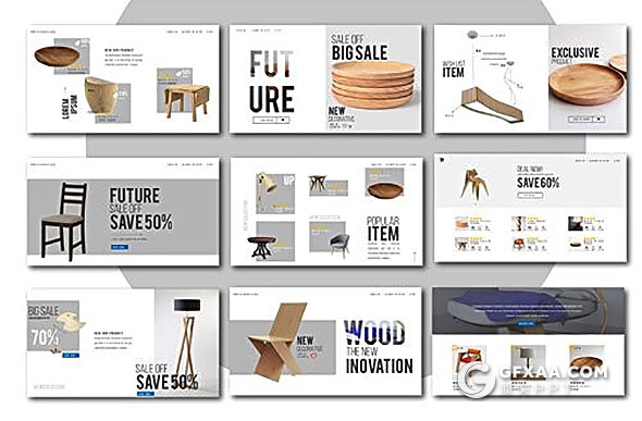 17页家具用品营销推广展示PPT模板 - 顶尖PPT