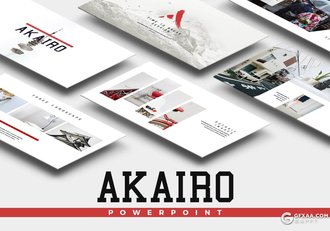 50页产品展示极简风格keynote模板 - 顶尖PPT