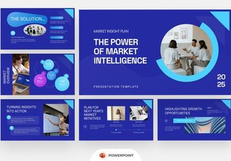 市场洞察与行业趋势分析PPT模板 - 顶尖PPT