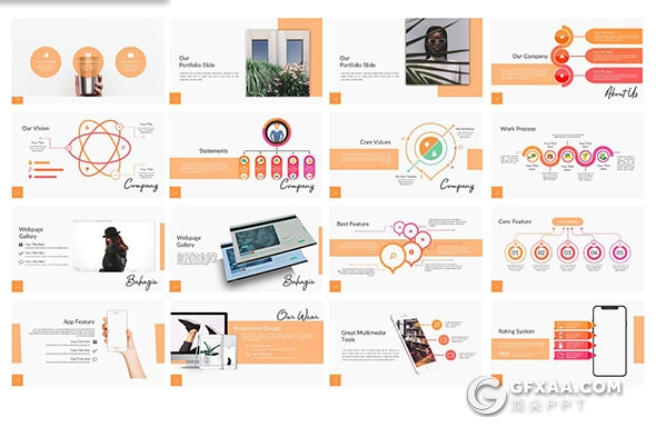 96页时尚杂志文艺风格keynote模板 - 顶尖PPT