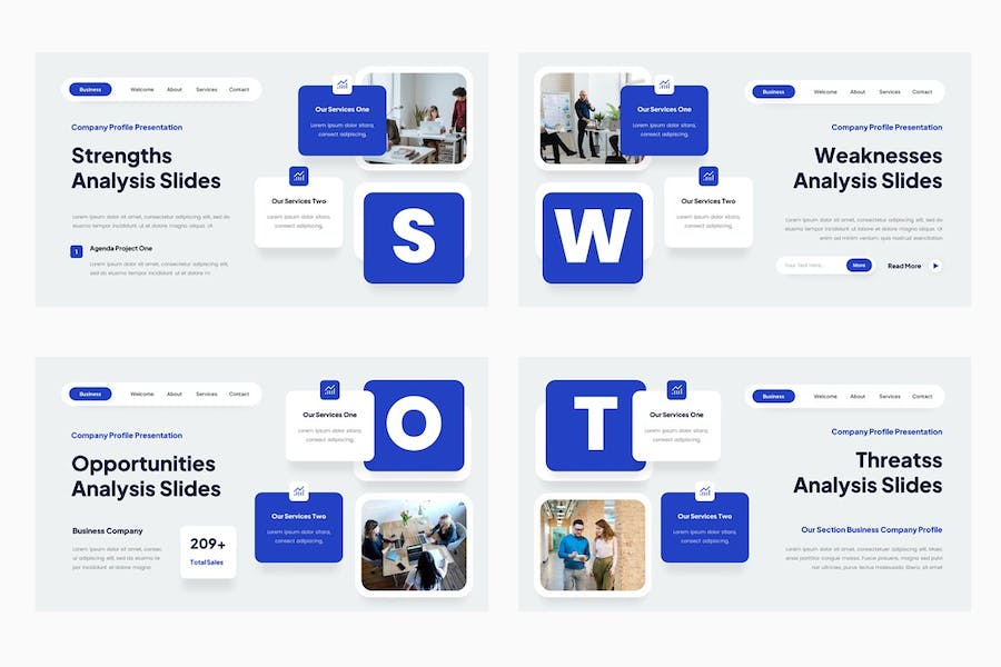 企业公司简介商务介绍PPT模板 - 顶尖PPT