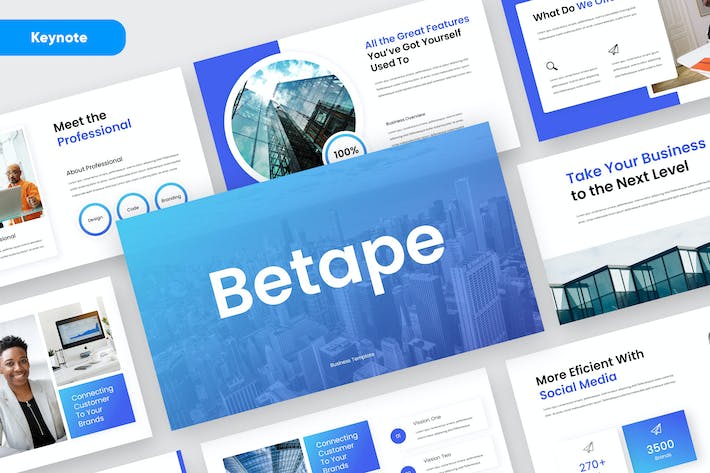 国外商务融资计划书Keynote模板 - 顶尖PPT