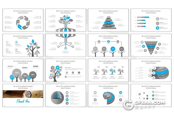 150页创意设计图片作品展示PPT模板 - 顶尖PPT