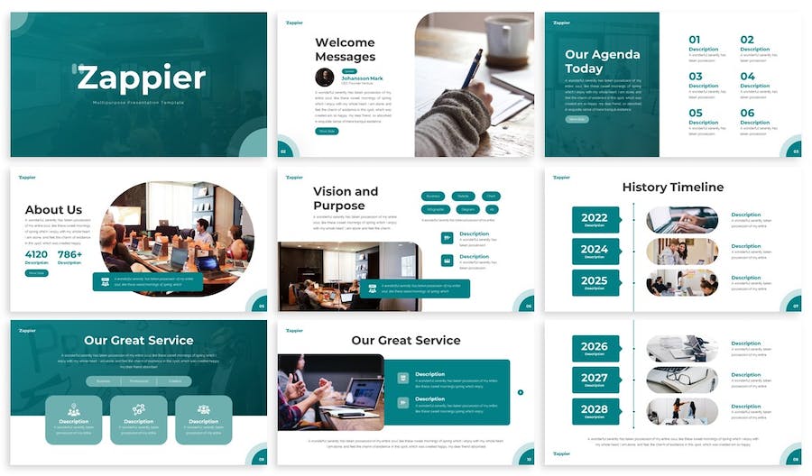企业合作商业计划年计划总结汇报多用途keynote模板 - 顶尖PPT