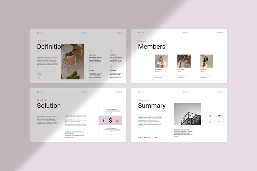 业务计划国外PPT模板 - 顶尖PPT