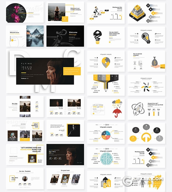 140页创意商务多用途keynote模板 - 顶尖PPT