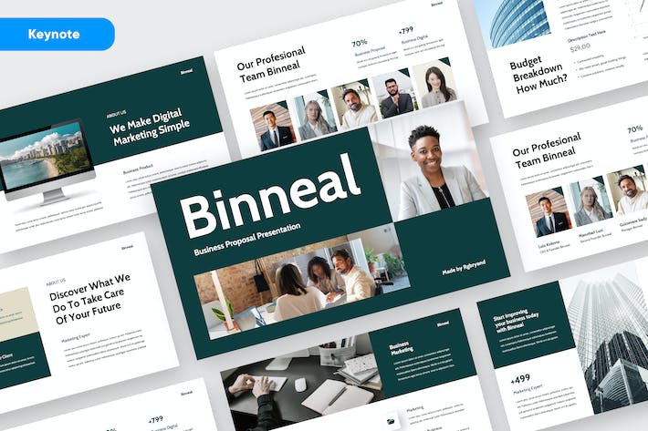 业务项目建议书keynote模板 - 顶尖PPT