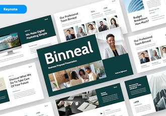 业务项目建议书keynote模板 - 顶尖PPT