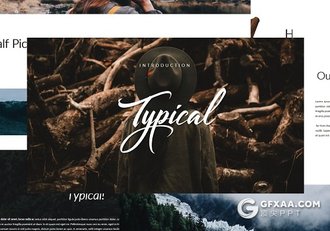 34页简约风格主题演讲keynote模板 - 顶尖PPT