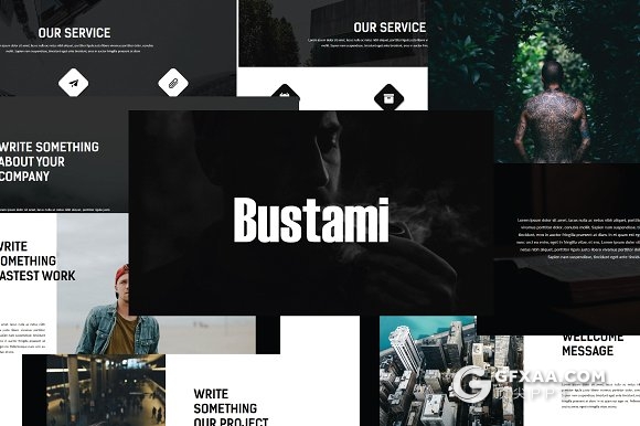 37页大图展示商务通用PPT模板 - 顶尖PPT