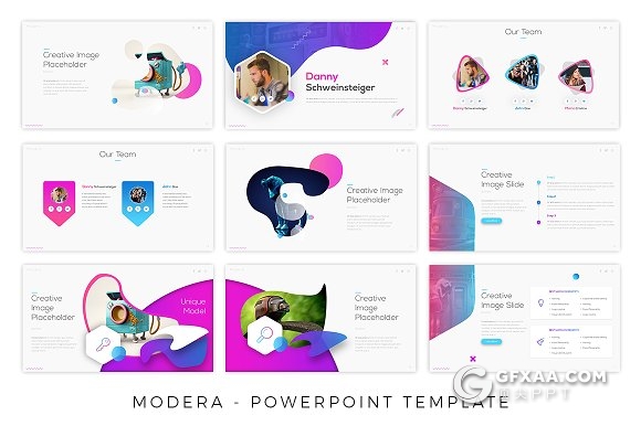 PPT神作60页创意图形组合精美PPT模板10种配色 - 顶尖PPT