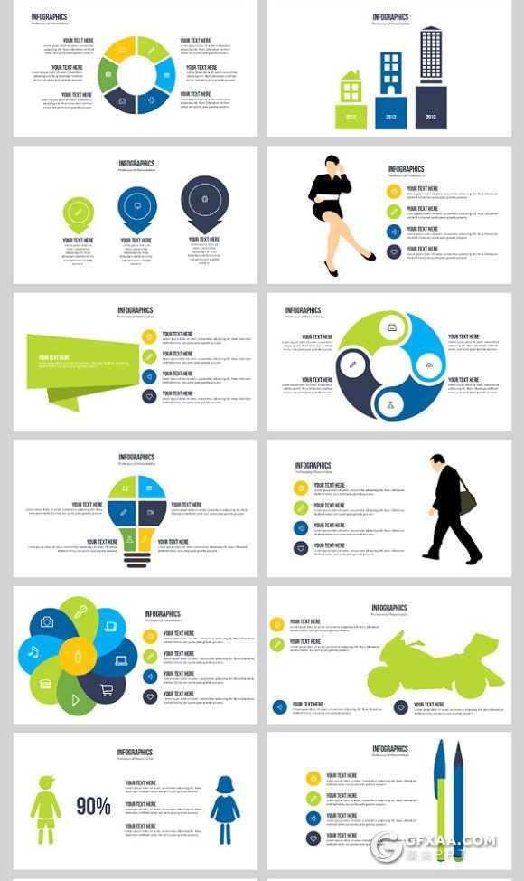 100页商务公司介绍工作汇报PPT模板 - 顶尖PPT