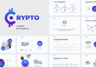 网络科技安全数字加密技术公司总结报告keynote模板 - 顶尖PPT