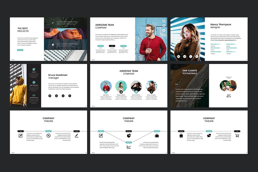 企业商务项目推介招商宣传PPT模板 - 顶尖PPT