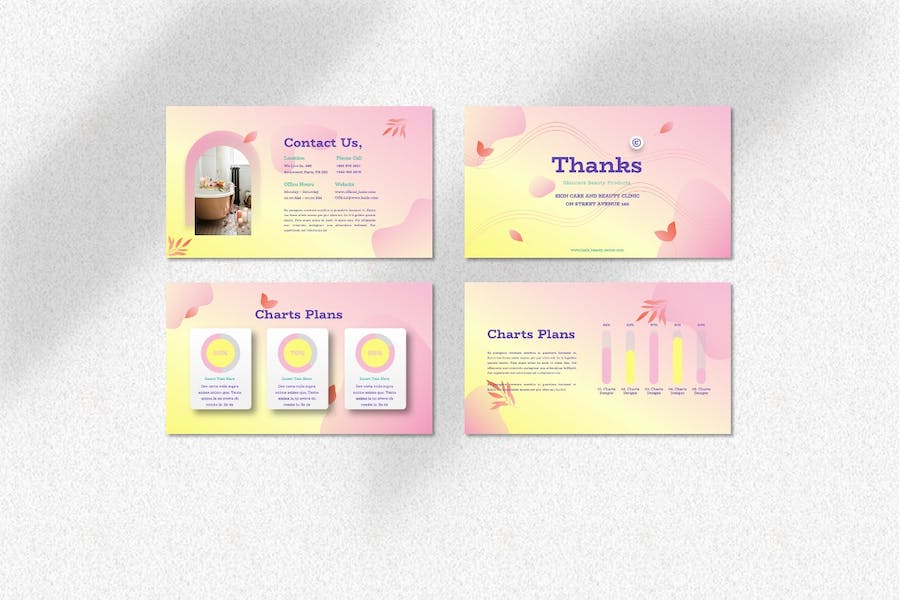 美容产品护肤推介展示讲述Keynote模板 - 顶尖PPT