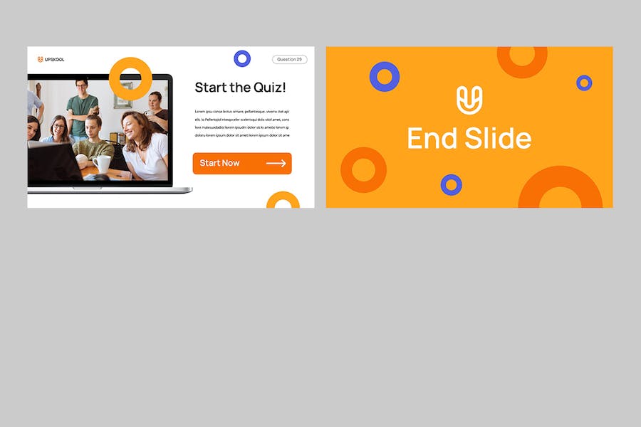 在线教育知识竞赛答题Keynote模板 - 顶尖PPT