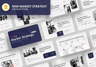 市场目标战略规划分析PPT模板 - 顶尖PPT