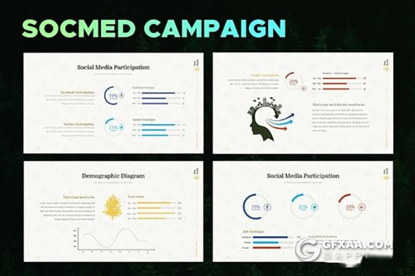 37页生态环境系列PPT模板7种配色 - 顶尖PPT