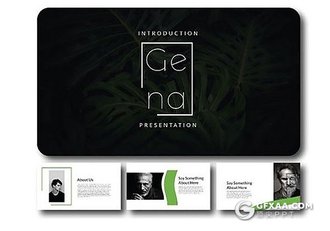 48页绿色商务多用途keynote模板 - 顶尖PPT