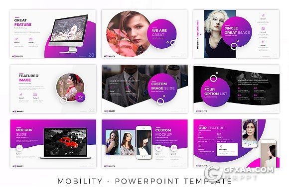 63页创意图形组合商务多用途PPT模板 - 顶尖PPT